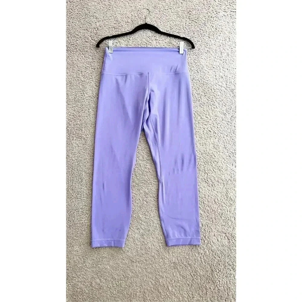 Lululemon Women's High-Rise Ankle Leggings Purple Size 10‎ Yoga Training